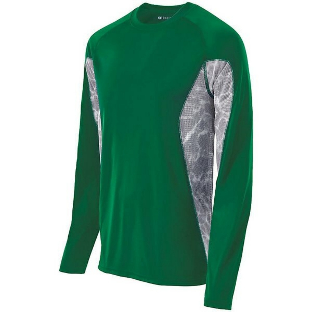 Holloway Men's Tidal Dry Excel Long Sleeve Shirt
